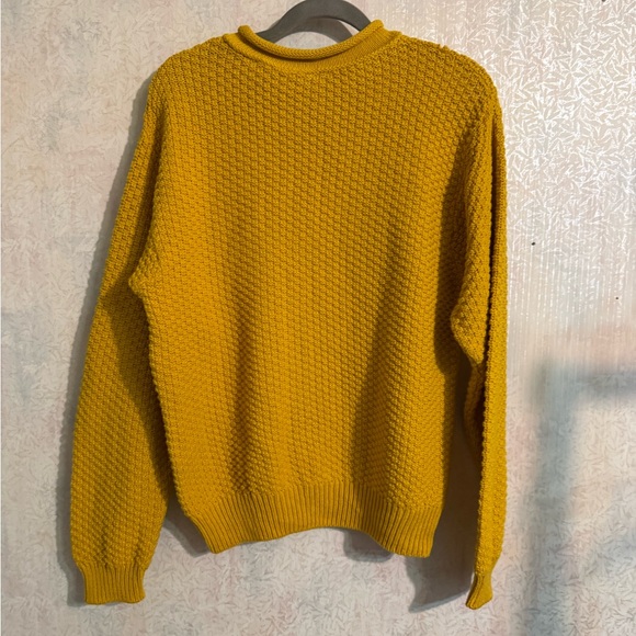 Lizsport Cozy Mustard Crew Neck Sweater, Project, Sz Small - Picture 3 of 6